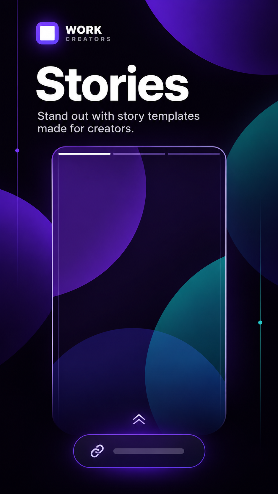 Placeholder vertical story creative