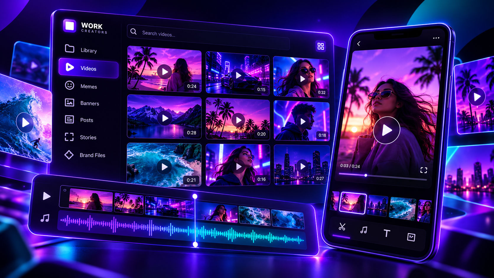 Video preview placeholder