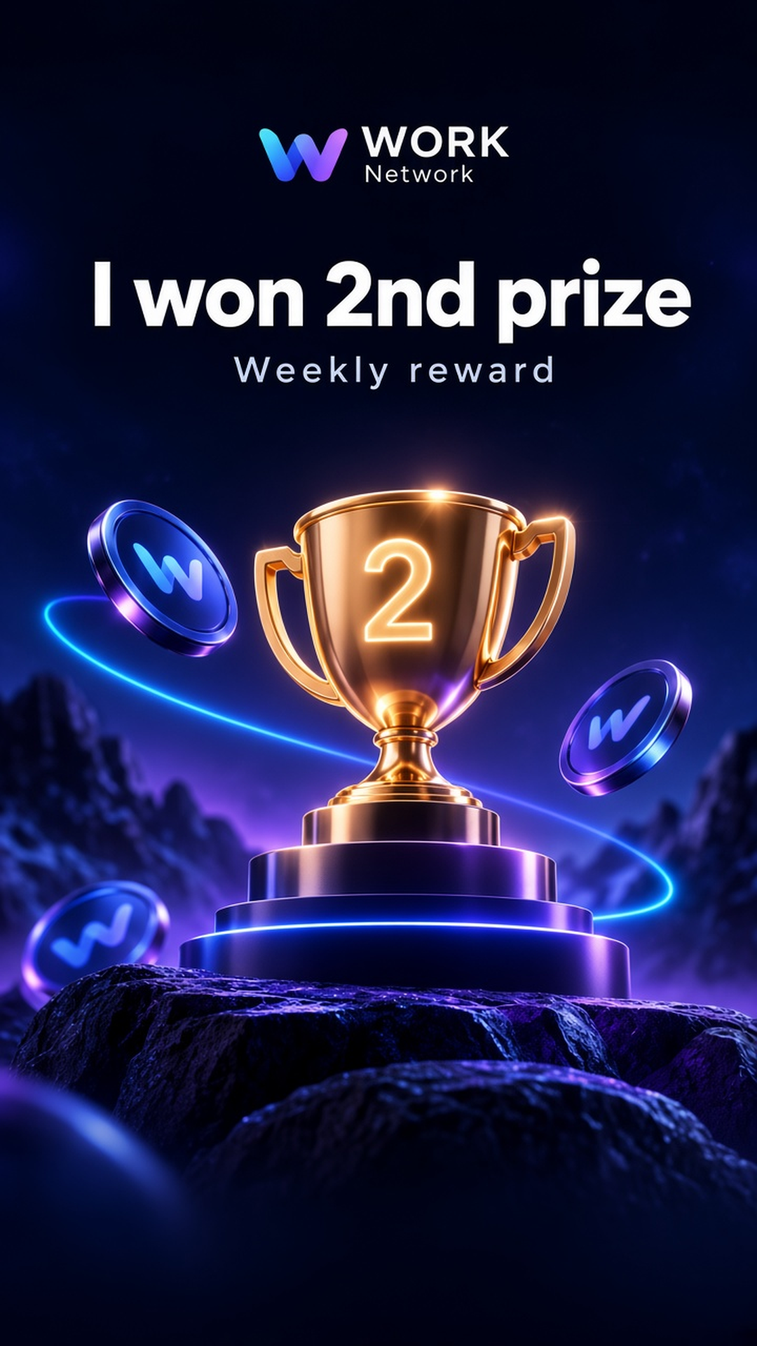 Second prize weekly reward story