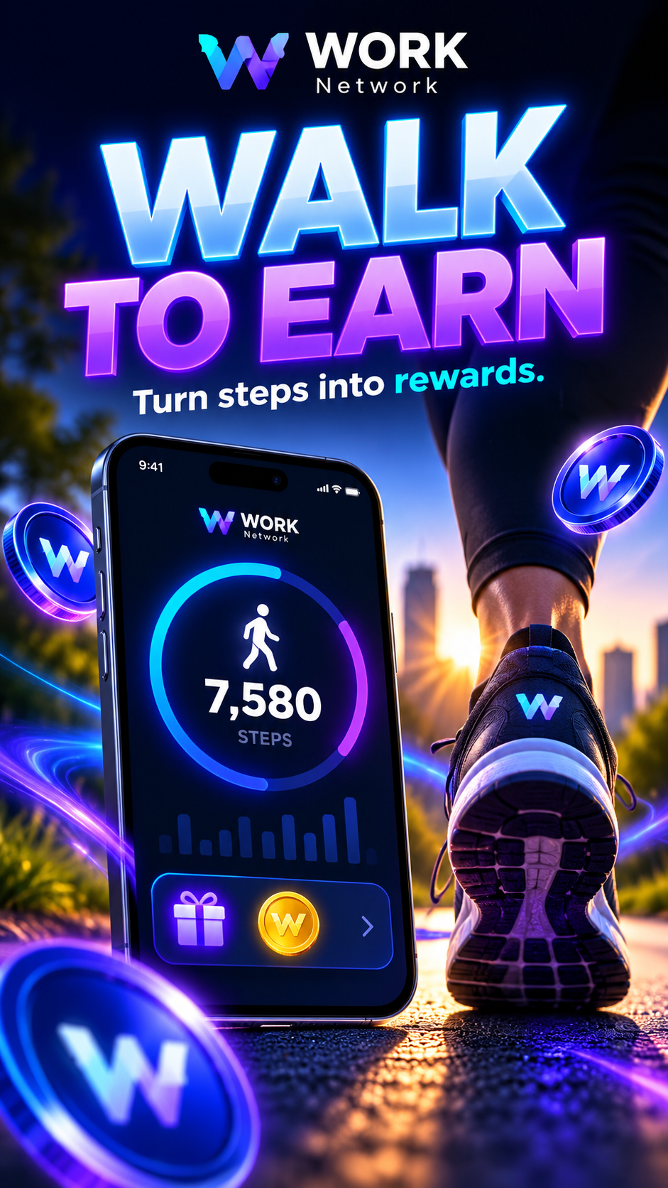 Walk to Earn video thumbnail